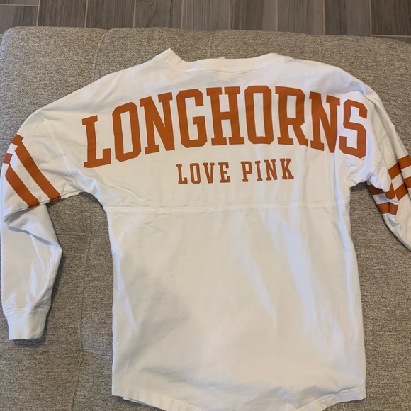 Beautiful Victoria Secret/PINK University of Texas Longhorn Shirt - Picture 3 of 3